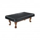TABLE COVER 9' BLK BRANDED...