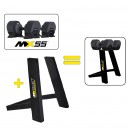 MX55 Dumbbells Set With Stand