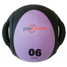 6LB SPIN FIT MED BALL DUAL...