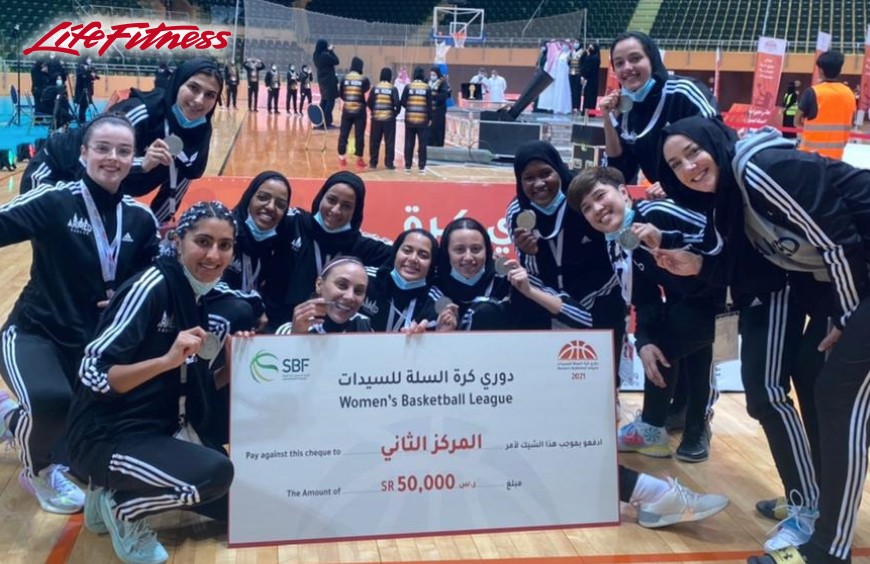 Delta Fitness Sponsored 'Armed Eagles' Females Team in Saudi Basketball League